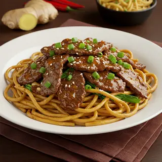 Beef with Noodles