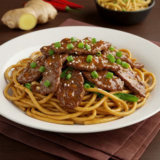 Beef with Noodles