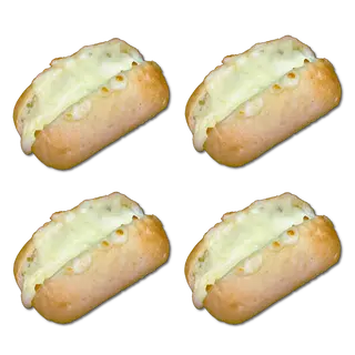 4 Pães d'Alho Mozzarela