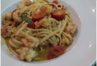 Linguine de Camarão