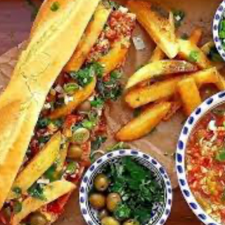 Baguette Escalope Œuf