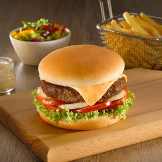 Hamburguesa De Black Angus 200g La clásica con queso