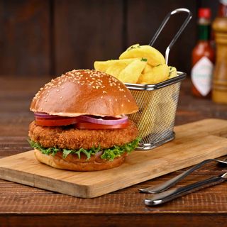 Crunchy Chicken  Burger