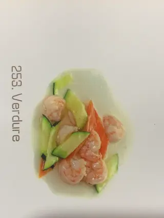 253.Gamberi verdure