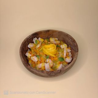 Cous cous con gamberi