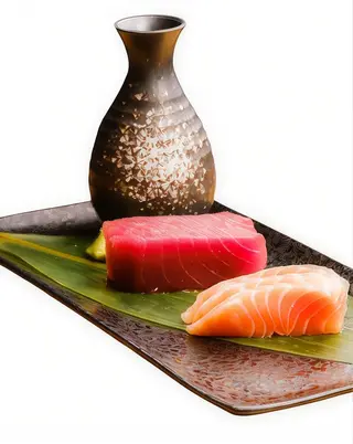 Sea bass sashimi  (3 pcs.)
