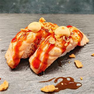 Nighiri salmone frambe