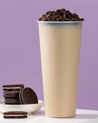 Bubble tea con Oreo