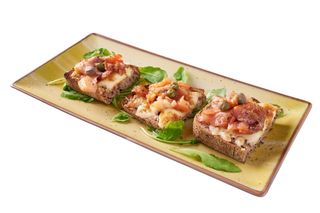 BRUSCHETTE CROSTINI AL SALMONE