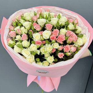 ვარდისფერი და თეთრი ჯუჯა ვარდი