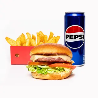 Menú Hamburguesa CBK Ternera