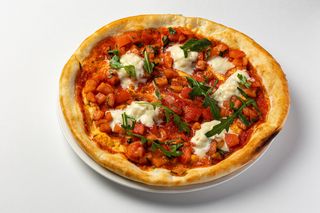 Пицца страчетелла с рукколой ( 34см. ) 