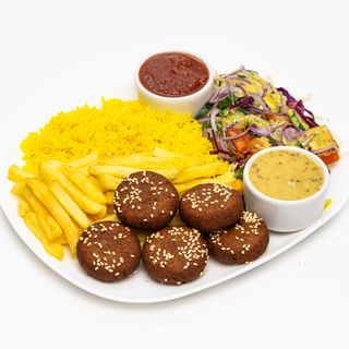Talerz Falafel 
