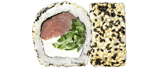 Рол Каліфорнія з тунцем (245г)