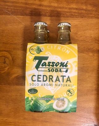 Tassoni Cedrata Pack ( 4 X 180 Ml )