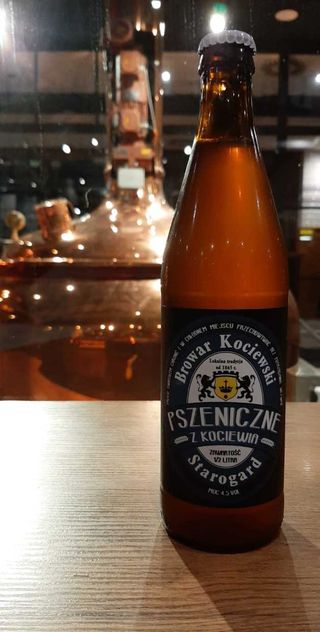 Piwo Pszeniczne z Kociewia Alk. 4,5% 0.5l