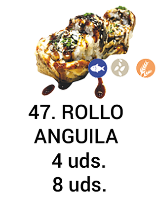 44. Rollo Anguila (8 Uds.)