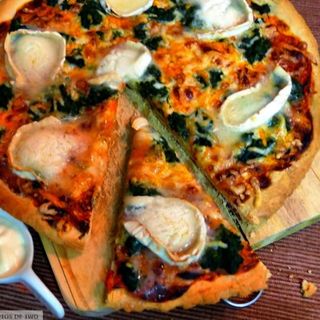 Pizza Campesina con Tomate (26 Cm.)