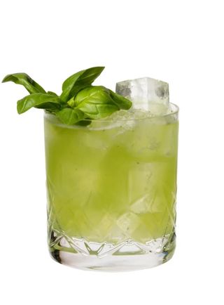 Gin basil smash