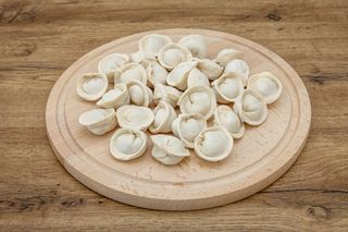 Pielmieni z wieprzowiną i wołowiną