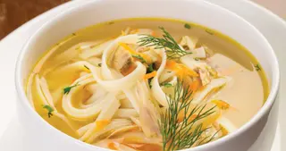 Куриная лапша