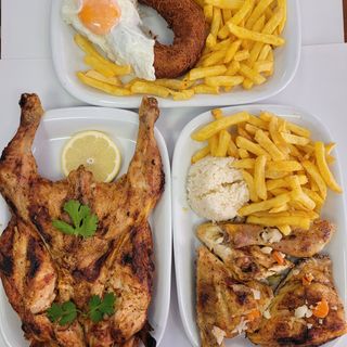 Menu Frango Inteiro para 2 pessoas 