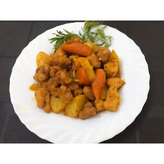 42. Pollo salteado con curry