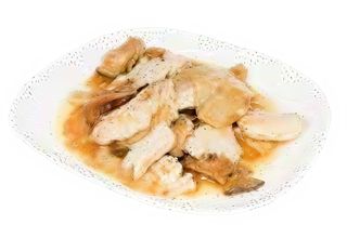 N.245 Pollo con funghi e bambù