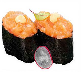 Gunkan sake spicy2pezzi