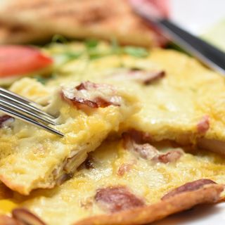 Omleta cu sunca de praga