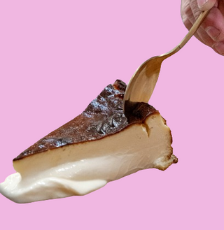 Tarta De Queso Estilo La Viña Porción Individual        