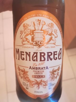 Menabrea Ambrata 33 cl