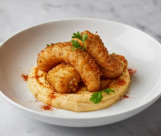 Tempura De Sashimi De Pulpo