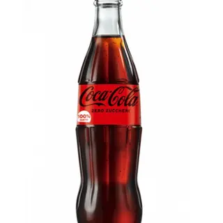 Coca cola zero in bottiglia a 330ml