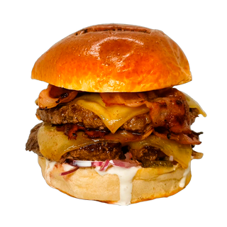 Burger emmental cheese