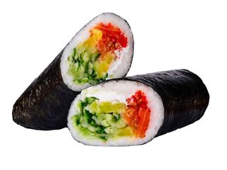 Rollo z łosośiem (350g)