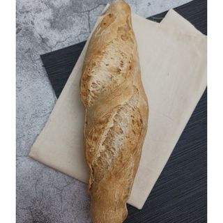 Barra de pan artesana SIN GLUTEN, SIN LÁCTEOS