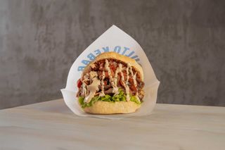 Döner kebab ternera
