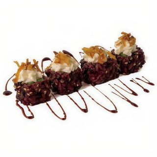 155-Crispy Aguacate Roll Negro (4 Uds.)