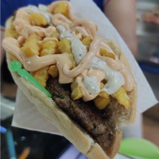 Panino salsiccia e patatine Gluten free