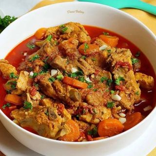 Tochitură de porc+ mamaliguta 