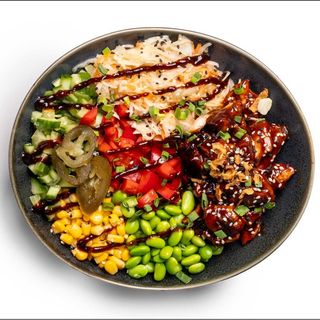 BBQ chicken bowl mały