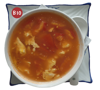 Supa de pui cu rosii