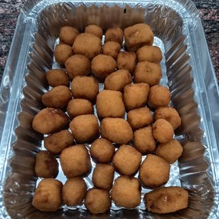 Minilagrimitas de pollo