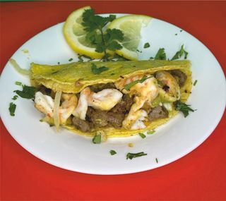 Tacos mar y tierra (3 uds.)