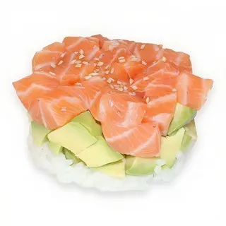 32 Tartar Salmón Con Aguacate