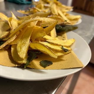 Patata bianca di cetica, fritta