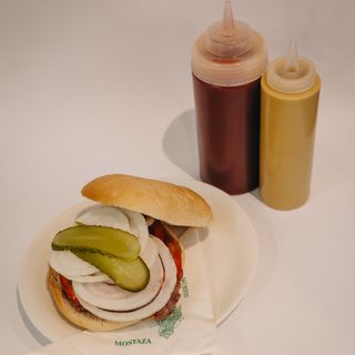 Hamburguesa Con Queso 