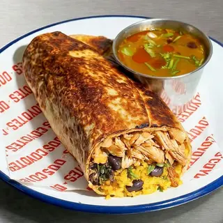 BURRITO DE BIRRIA DE POLLO (DC)