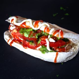 Sandwich gratar pui mare